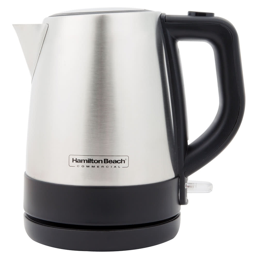 Hamilton Beach HKE110 1-liter Kettle w/ Electric Base - Stainless/Black ...