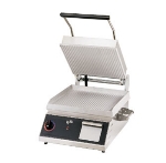 Star Manufacturing CG14B-230 Panini Grill, 14 x 14-in, Grooved Aluminum Plates, 230V