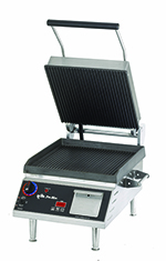 Star Manufacturing CG14IE Panini Grill w/ Grooved 14 x 14-in Iron Plates & Timer, 208/240 V