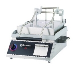 Star Manufacturing CG28IB-230 Panini Grill w/ 14 x 28-in Grooved Cast Iron Plates, Export