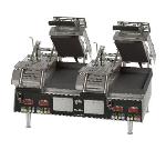 Star Manufacturing CG28STIE Specialty Panini Grill, 2- Sided, Grooved Lower Grill, 208V