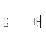 T&S Brass B-0442 Inlet Extension, Adds 4-1/2 in To Standard 00AA