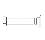 T&S Brass B-0443 Inlet Extension, Adds 5-1/2 in To Standard 00AA