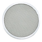 Winco APZS-9 Pizza Screen, 9 in, Aluminum, Seamless Rim