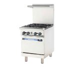 Turbo Air TAR-4 LP 24-in Restaurant Range w/ 4-Burners, Oven, LP