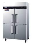 Turbo Air PRO-50-4F Reach In Stainless Freezer w/ 4-Half Doors, 50-cu ft