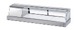 Turbo Air SAKURA-50 L 47.2-in Sushi Case, 3-Bottom Shelves & Left Compressor, Stainless