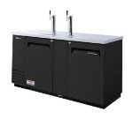 Turbo Air TBD-3SB 69-in Beer Dispenser w/ (3) 1/2-Barrel Capacity, Black