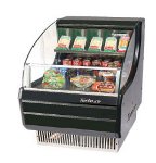Turbo Air TOM-30LB 28-in Horizontal Open Display Merchandiser, Low Profile, Black