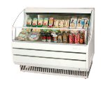 Turbo Air TOM-40S 39-in Horizontal Open Display Merchandiser, Slim Line, White