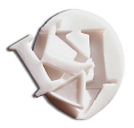 World Cuisine 47791-11 Confectioners Letter K Mold, 2 x 1-3/8-in, Flexible Polymer