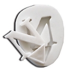 World Cuisine 47791-14 Confectioners Letter N Mold, 2 x 1-3/8-in, Flexible Polymer