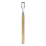 World Cuisine 47885-03 Ice Carving Chisel, 19-5/8-in, Stainless Blade, Beech Wood Handle