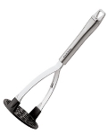 World Cuisine 48278-87 10.25-in Potato Masher, Stainless Blade & Handle