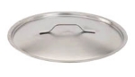 World Cuisine 11061-12 Loop Handle Lid, 4.75-in, Stainless Steel