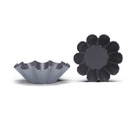 World Cuisine 47724-08 Brioche Mold, 3-1/8 x 1.25-in, Fluted, Steel w/ Non Stick Coating