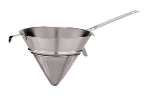 World Cuisine 11932-20 Bouillon Strainer w/ Double Extra Fine Mesh, 7-7/8-in, Stainless