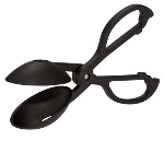 World Cuisine 12931-53 Meat Ball Tong, 7.5-in, Oval, Composite