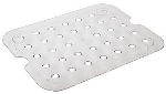 World Cuisine 14599-00 Hotel Pan Grid, 1/6-Size, Polycarbonate, Clear