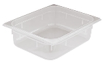 World Cuisine 14709-06 Hotel Pan, 1/6-Size, 2.5-in Deep, Stackable, Poly