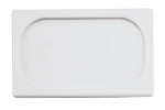 World Cuisine 14730-99 Hotel Pan Lid, 1/9-Size, Polypropylene, Clear