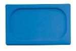 World Cuisine 14729-00 Hotel Pan Lid, 1/6-Size, Polypropylene, Blue,