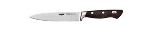 World Cuisine 18106-15 Slicing Knife, 5-7/8-in, Steel & Carbon Alloy, Ergonomic Plastic
