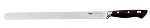 World Cuisine 18109-36 Ham Slicing Knife, 14-1/8-in, Steel & Carbon Alloy, Ergonomic Plastic