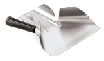 World Cuisine 41929-00 Fry Scoop w/ Composite Handle, 7-7/8 x 9-in, Stainless