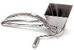 World Cuisine 42558-00 Herb Mill, 5 x 7-in, Stainless Steel