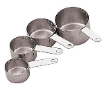 World Cuisine 42616-04 Dry Measuring Cups, Stainless Steel