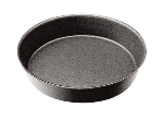 World Cuisine 47710-12 Cake Pan, 4.75 x 1-3/8-in, Plain, Steel w/ Non Stick Coating