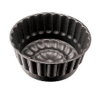 World Cuisine 47735-18 Bavarois Mold, 7-1/8 x 3.5-in, Steel w/Non Stick Coating