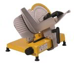 Axis AX-S9-Y 9-in Light Duty Manual Slicer w/ Top Mounted Sharpener, Yellow