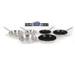 Johnson-Rose 4728 Crown Select Fry Pan, 8-in, Stainless Steel