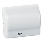 Bobrick B-7120 115V Trim Line Surface-Mounted ADA Hand Dryer, White, 115V