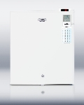 Summit Refrigeration FS22LMEDDT Compact Countertop Freezer, 1.3-cu ft, Digital Thermostat, Lock, White