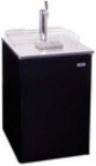 Summit Refrigeration SBC500B-ST Beer Dispenser, Half-Quarter-Mini, CO2 Tank & Reg, Black, 24 in, 1 Keg