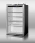 Summit Refrigeration SCR485L Beverage Merchandiser, 4 cu ft, Digital, Auto Defrost, Black, 115 V
