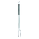 Rosle 12366 Stainless Steel Barbeque Fork, Round Handle