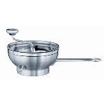 Rosle 16251 Stainless Steel Food Mill, Includes Two Sieve Disks