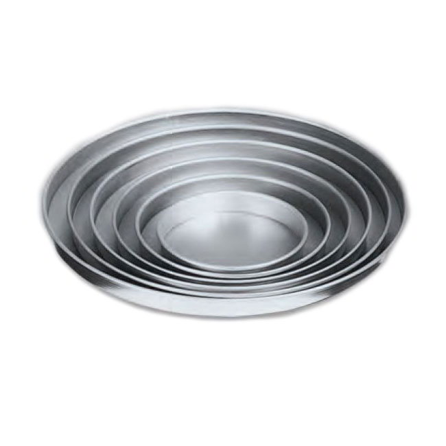 American Metalcraft A4009 9" Straight Sided Pizza Pan, 1" Deep, Solid, Aluminum