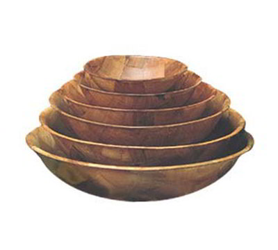 American Metalcraft RWW12 12-in Salad & Pasta Bowl, Keyaki Wood
