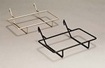 American Metalcraft BSHR55 Rectangle Metal Hanging Rack, 13-1/8 in x 7 in x 2 in, Small