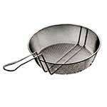 American Metalcraft CBF12 12 in Fine Mesh Culinary Basket, 3 in Deep, 9 in Handle, Tinned Steel