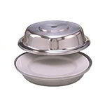 American Metalcraft CVR06 Stainless Steel Custom Fitted Plate Cover, Fits 10-15/16 to 11-3/4 in