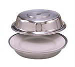 American Metalcraft CVR07 Stainless Steel Custom Fitted Plate Cover, Fits 11-13/16 to 12-3/4 in