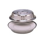 American Metalcraft CVR08 Stainless Steel Custom Fitted Plate Cover, Fits 12-13/16 to 13-1/2 in