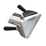 American Metalcraft FFSD3 Stainless Steel Dual Handle French Fry Scoop, Plastic Handle