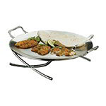 American Metalcraft GSSS20 7 in D Griddle Stand, X-Leg, Round, Stainless